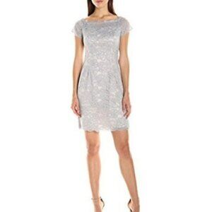 Adrianna Papell Women The Shoulder Dress sz 8